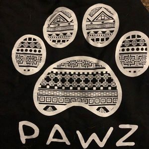 PAWZ NWT large hoodie